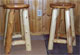 log furniture custom log barstool