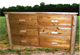 log furniture custom log dresser